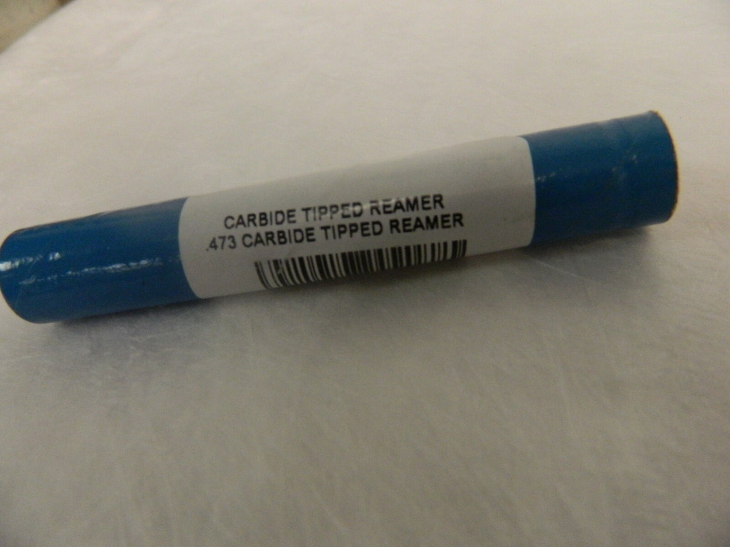 RRT 0.473" Diam 6 Flute Straight Shank Carbide Tipped Chucking Reamer 2400.473
