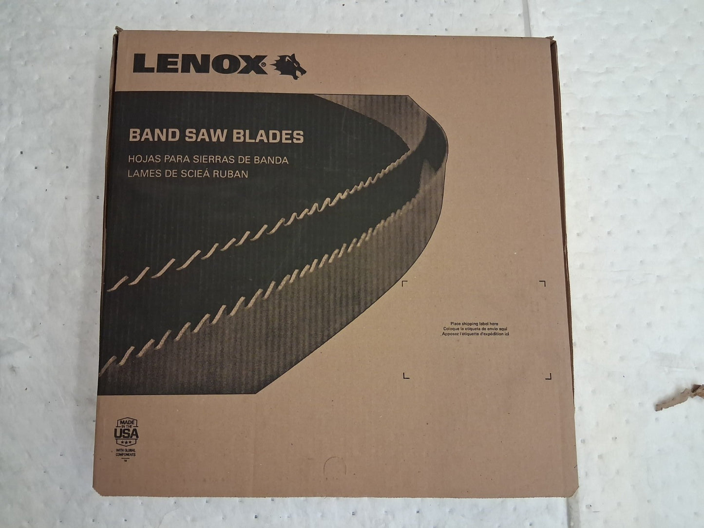 Lenox Welded Bandsaw Blade 13ft 6" L x 1-1/4" W x 2-3 TPI 96998QPB1341