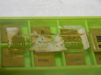 Korea Tungsten Co Carbide Turning Inserts SPC42ZR Grade-STN25 TiN Coated Qty-10