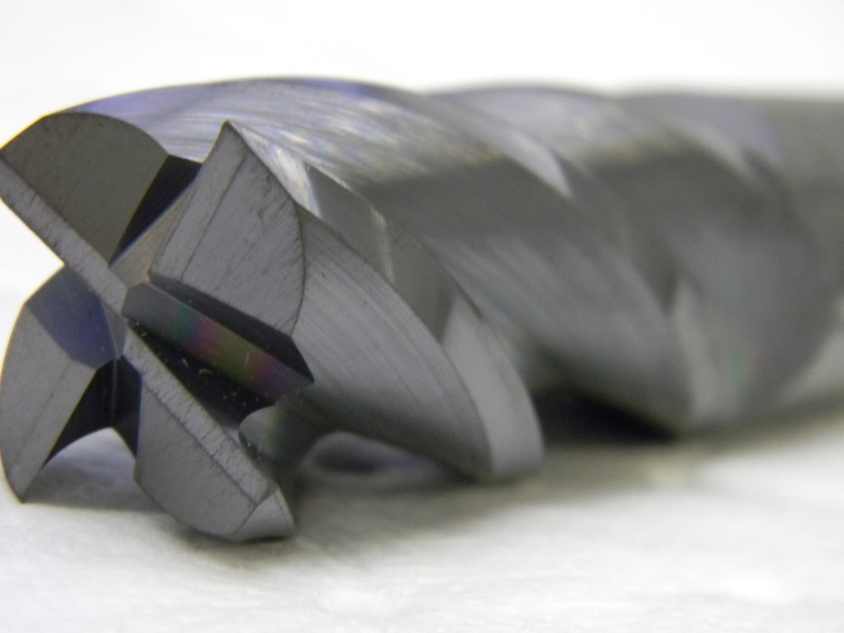 ACCUPRO 1 Diam 4 Flute Solid Carbide 0.06 Corner Radius End Mill 12183445