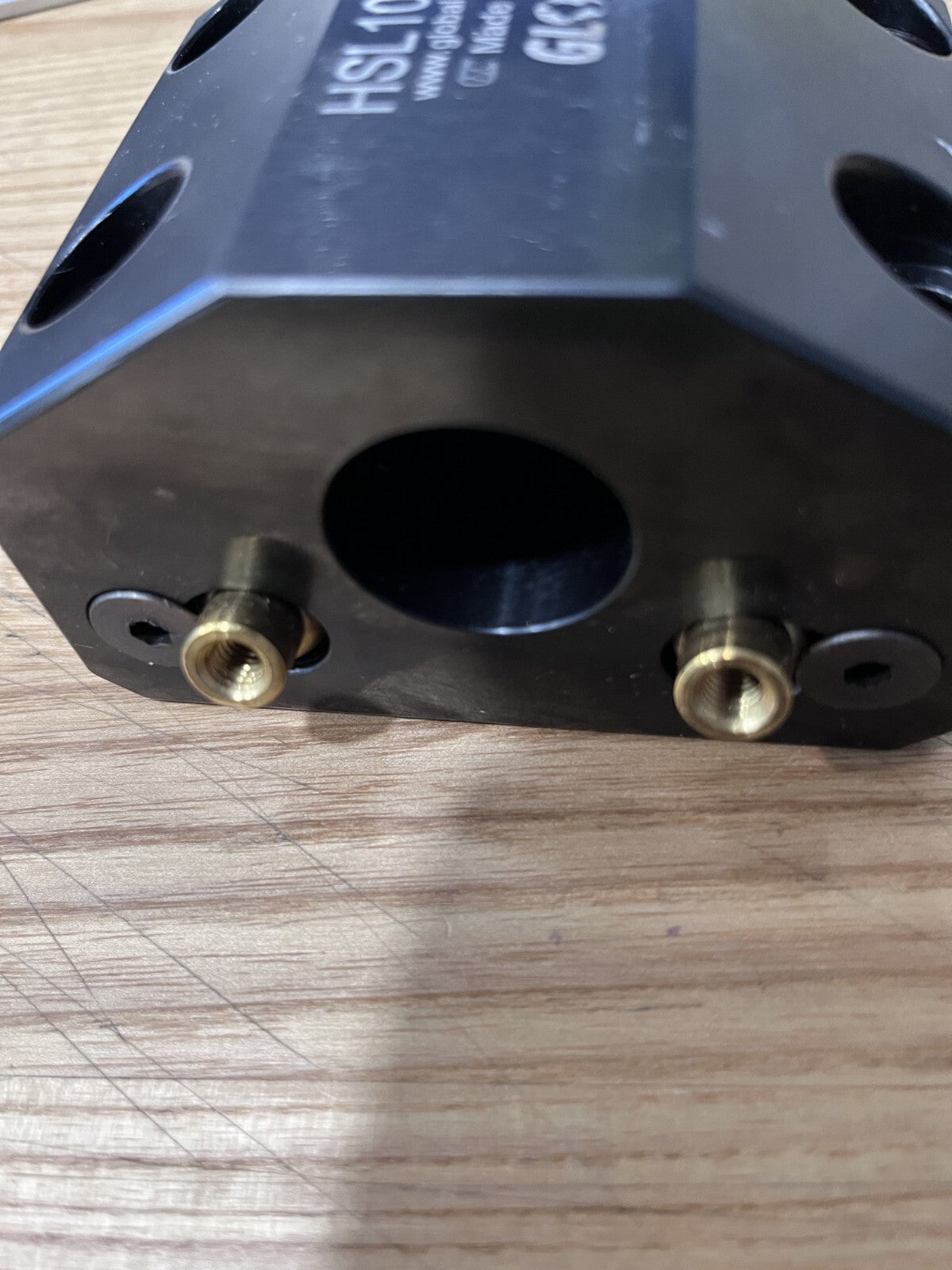 Global CNC Industries Turret ID Tool Block: 1" Max Cut, Haas ID Tool Block