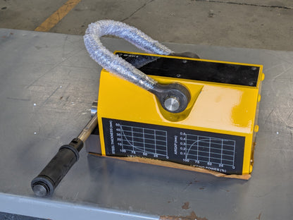 Gibraltar Permanent Magnetic Lifter w/ On / Off Handle 2500 lb. Capacity