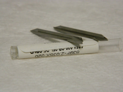 Richards Carbide COR RND EM .035" RAD x .020" PILOT 2 FL QTY 2 839F-2.035X.020