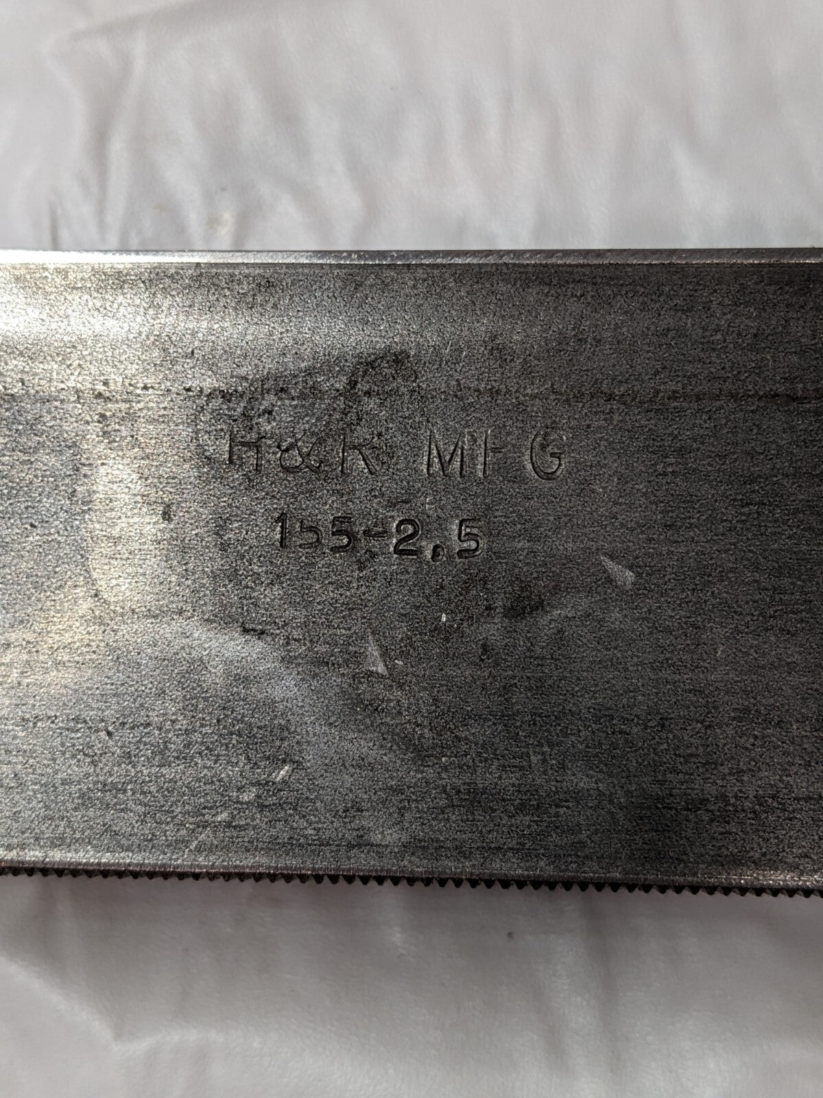 H&R Soft Lathe Chuck Jaw: Serrated 2-1/2″ OAW, 6-1/2″ OAL Qty 2 HR-155-2.5