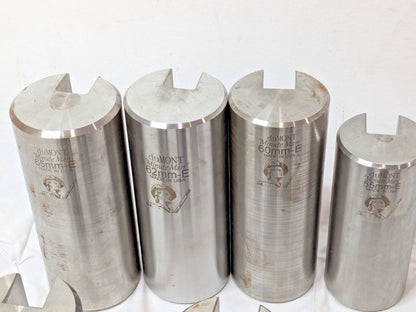 Dumont Minute Man 10 Pc Style E Keyway Broach Set W/O WOODEN CASE 44500