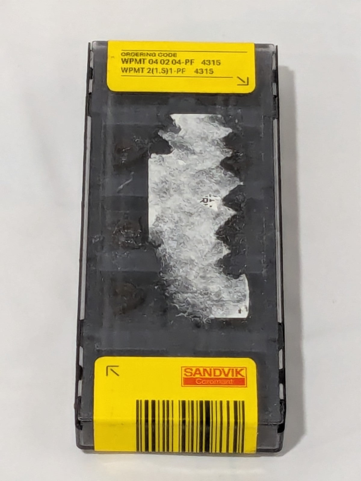 Sandvik Turning Insert: WPMT21.51PF 4315, Carbide Qty 10 6612599