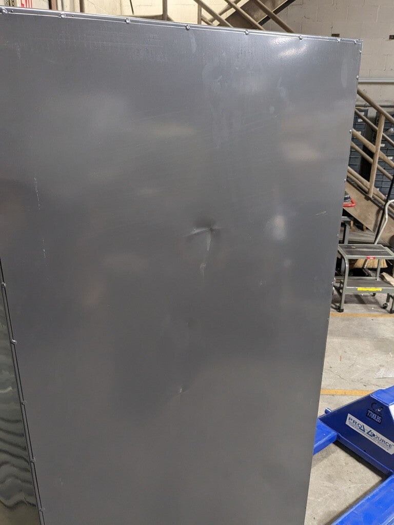 Hallowell Steel Storage Cabinet w/ Locking Handle 78" x 36" x 24" Scratch N Dent