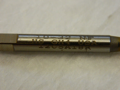 HERTEL Thread Forming Tap: #10-32 UNF Bottoming HSS TiN Finish K010355AS25