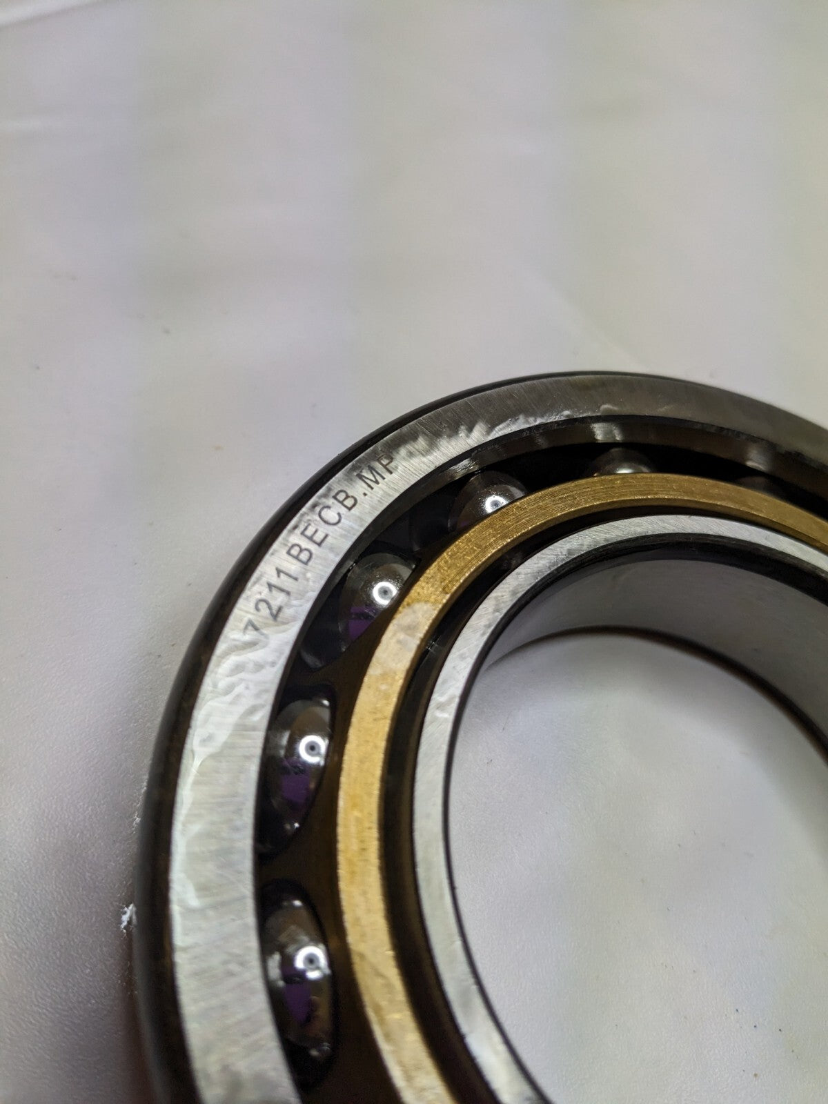 Angular Contact Ball Bearing 40 Degree - Bronze Cage 7211 BECB MP