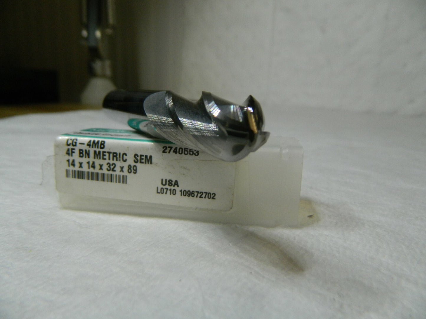 Metal Removal Ball Nose Spiral End Mill 14mm x 32mm Carbide M33352