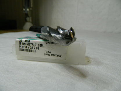 Metal Removal Ball Nose Spiral End Mill 14mm x 32mm Carbide M33352