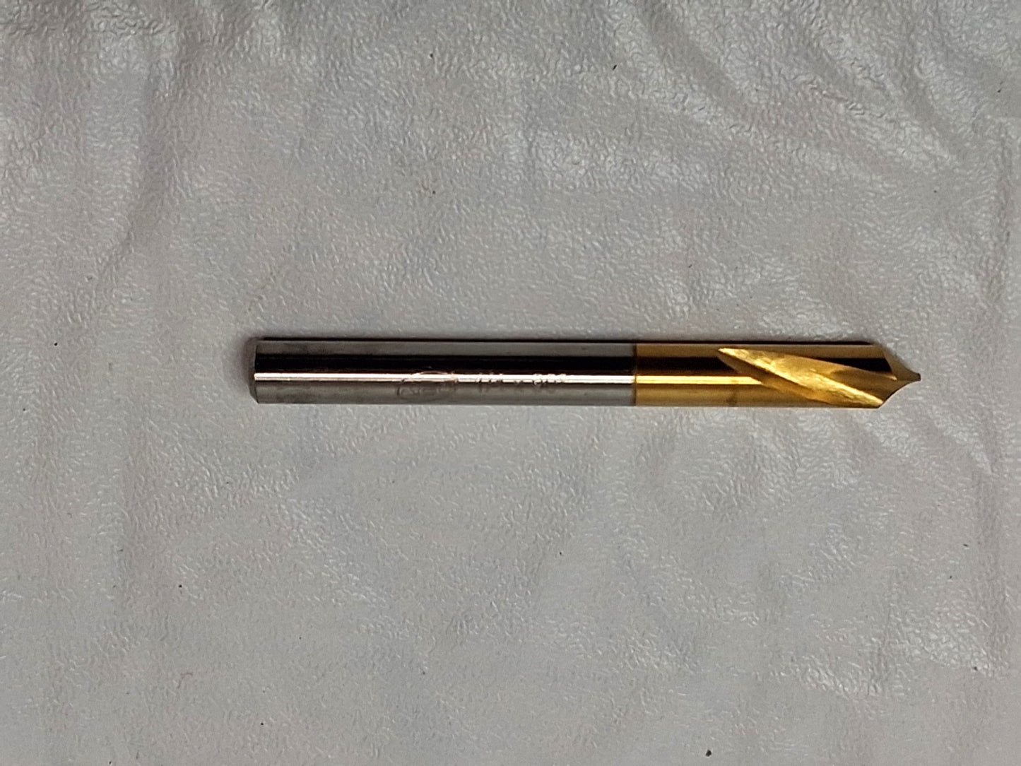 KEO Spotting Drill HSS TiN RH  90 Deg 1/4" Dia X 2-1/2" OAL 32140-TIN