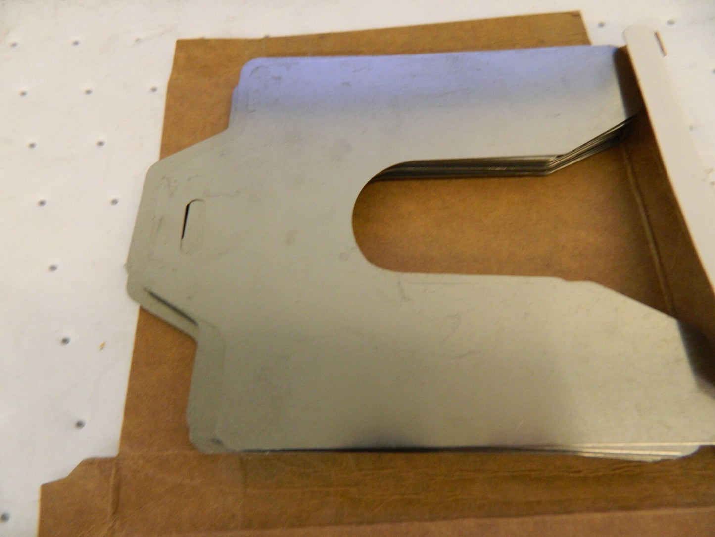 Shim Stock: 0.02'' Thick, 5'' Long, 5" Wide, 302/304 Stainless Steel 20pk MSD020