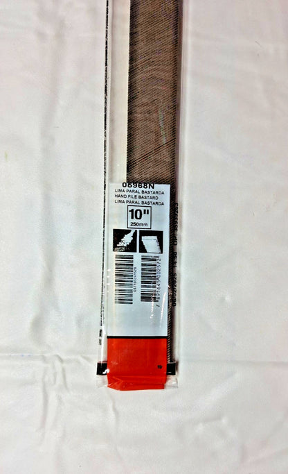 Crescent Nicholson Machinist Hand Files Double Cut Safe Edge 10" QTY6 05968N