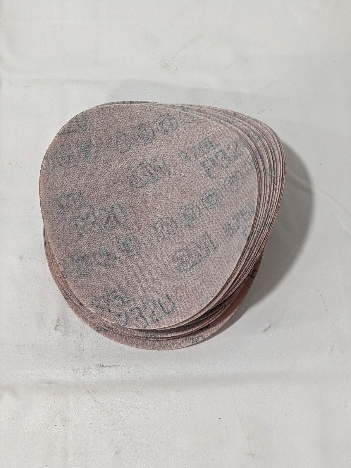 3M Hook &amp; Loop Disc 5" Dia, 320G, Coated, Aluminum Oxide Qty 50 7100106