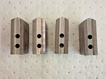 Abbott Workholding Products Soft Lathe Chuck Jaws Serrated 4 Jaws KTT10S1