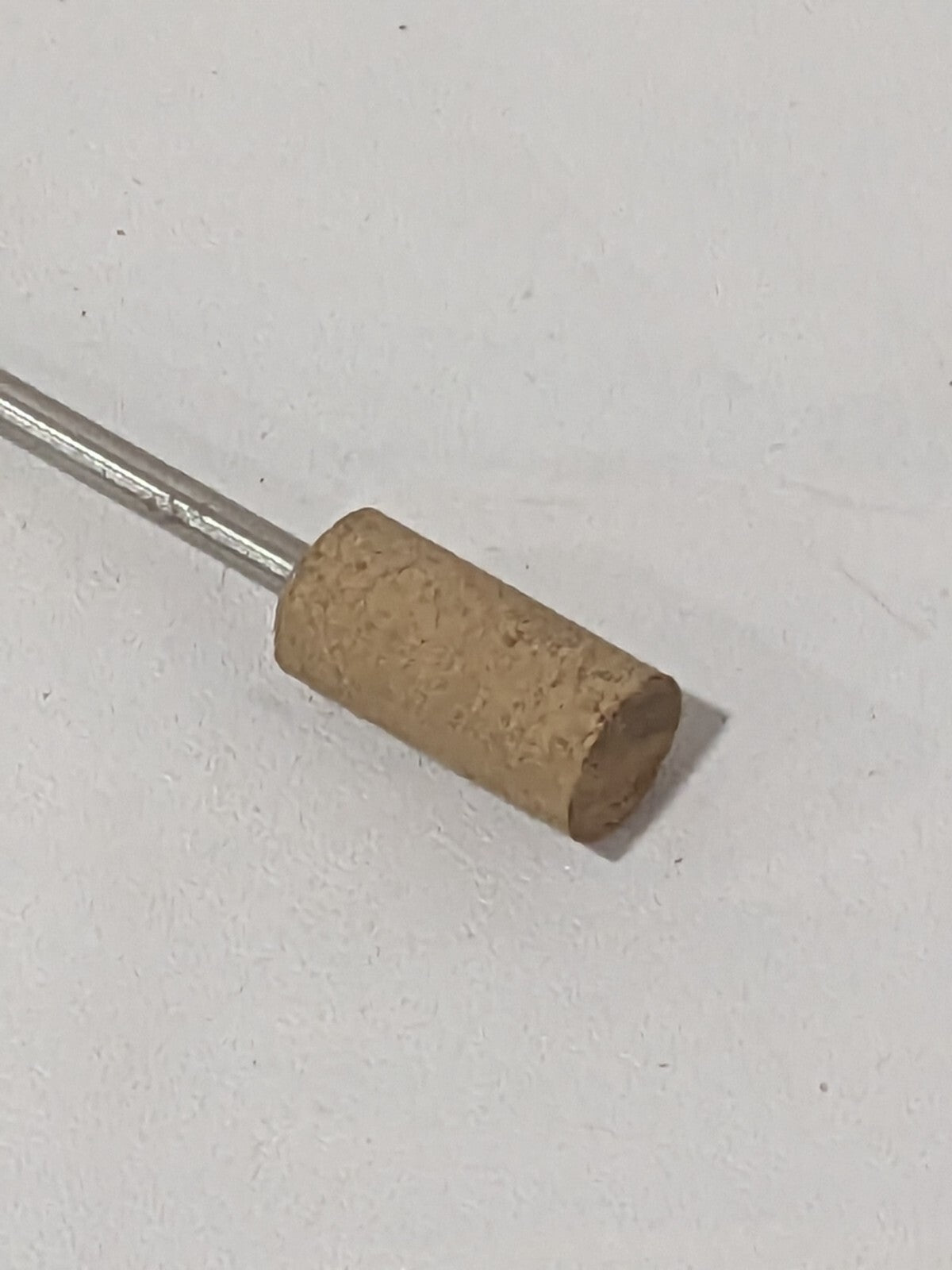CRATEX Mounted Point: 3/4" Thick, 1/8" Shank Dia, 80G W177A80CXI 1/8