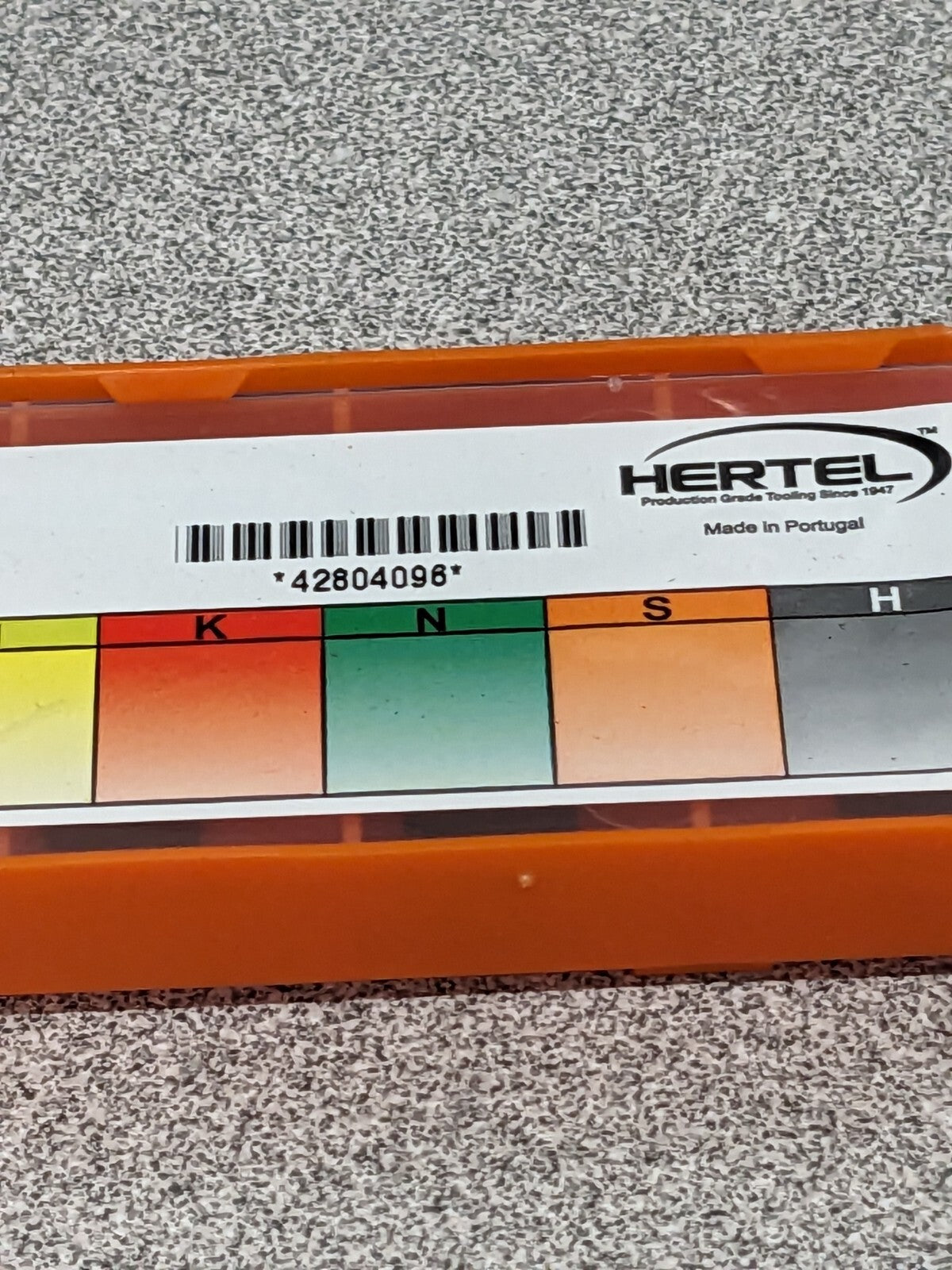 HERTEL Turning Insert SCMT 32.51–LP HC1250T, Solid Carbide Qty 10 42804096