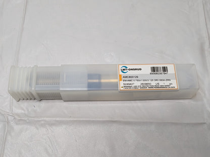 LMT ONSRUD Carbide End Mill 0.750"Dia X 1"LOC X 6"OAL X 0.060&quo