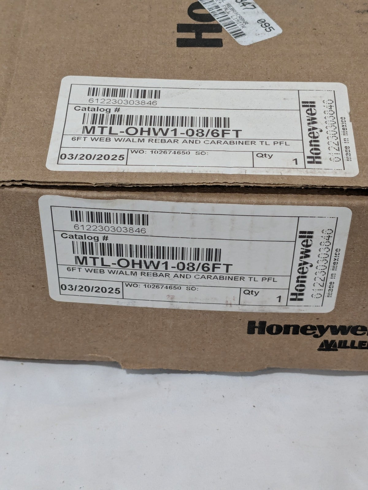 Miller Fall Limiter: 420 lb, 6.000' Line MTL-OHW1-08/6FT