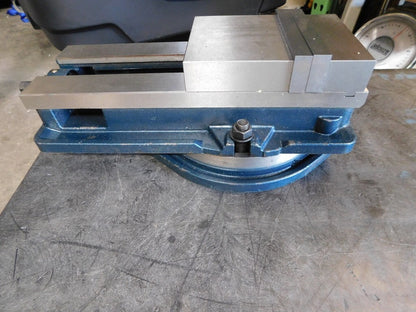 GIBRALTAR Machine Vise: 6 Jaw Width Horizontal Swivel Base 428-72692