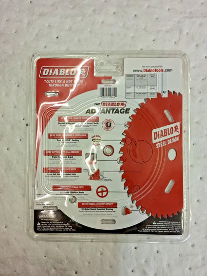 DIABLO Wet & Dry Cut Saw Blade 8" Dia 5/8" Arbor Hole 0.075" Kerf Width D0842CF
