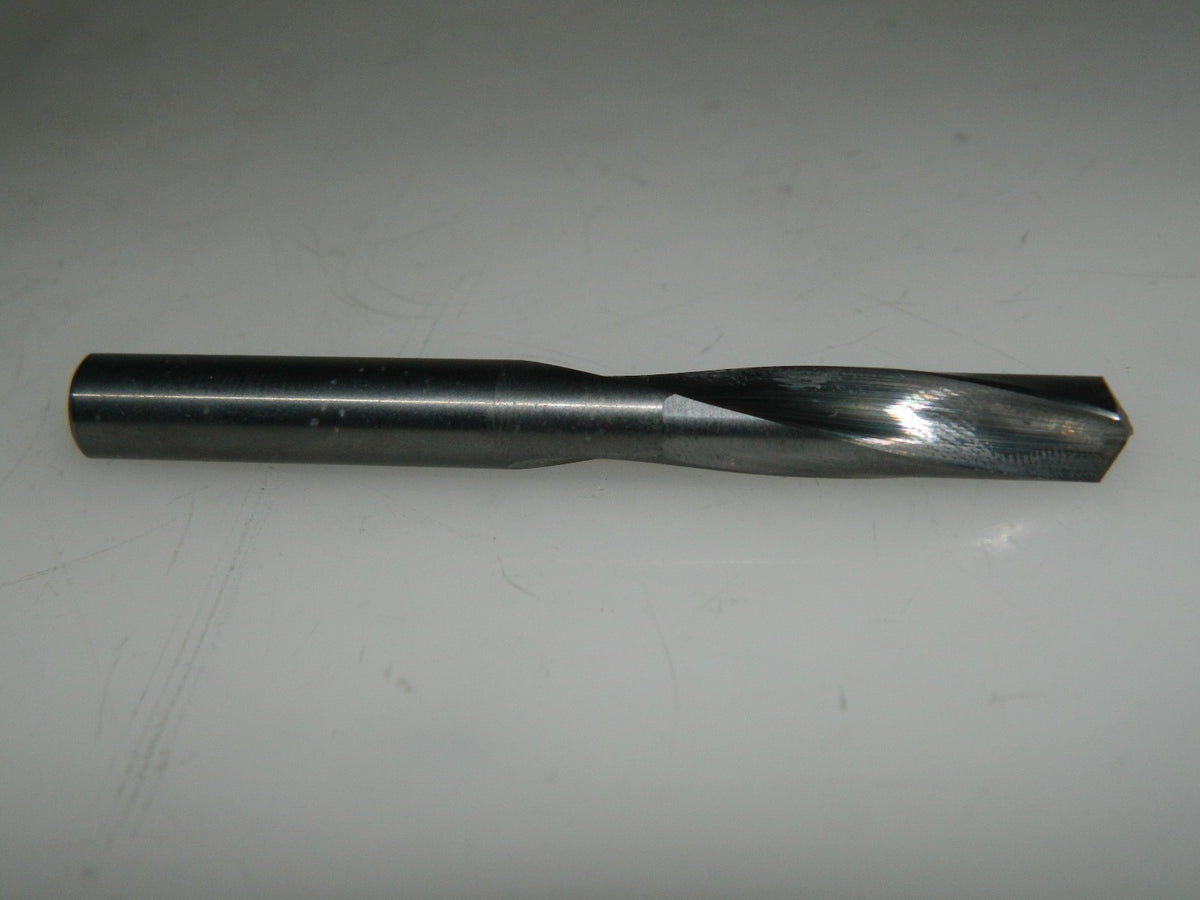 Metal Removal Carbide Straight Drill Bit Letter P 135° Point 0.3230" M43450