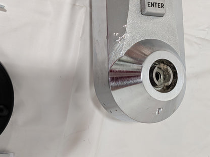 Kaba Combination Entry w/Key Override Lever Lockset 1-3/4 to 2-1/4" Thick Door