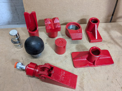 Pro Source Hydraulic Pump and Cylinder Kit 10 Ton Capacity 10,000 PSI Max.