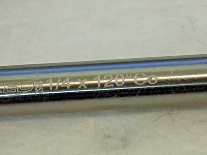 Keo Spotting Drill Bit 1/4" Dia 120 deg 2-1/2" OAL 956-000-077