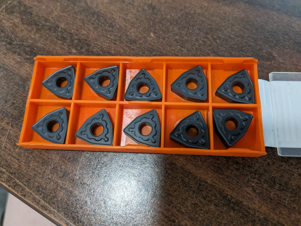 HERTEL Turning Insert: WNMG 433L12 HC140T, Solid Carbide 1002253