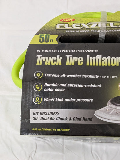 Legacy Air Compressor Truck Tire Inflator Kit: 300 psi, 3/8" ID x 50'