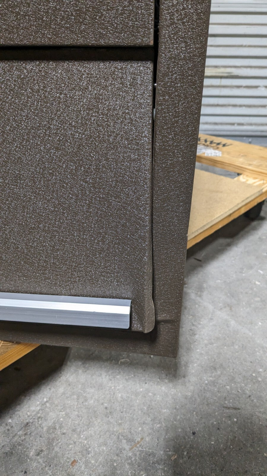 KENNEDY Steel Tool Roller Cabinet 3 Drawers Tubular Key Lock 273XB Damaged