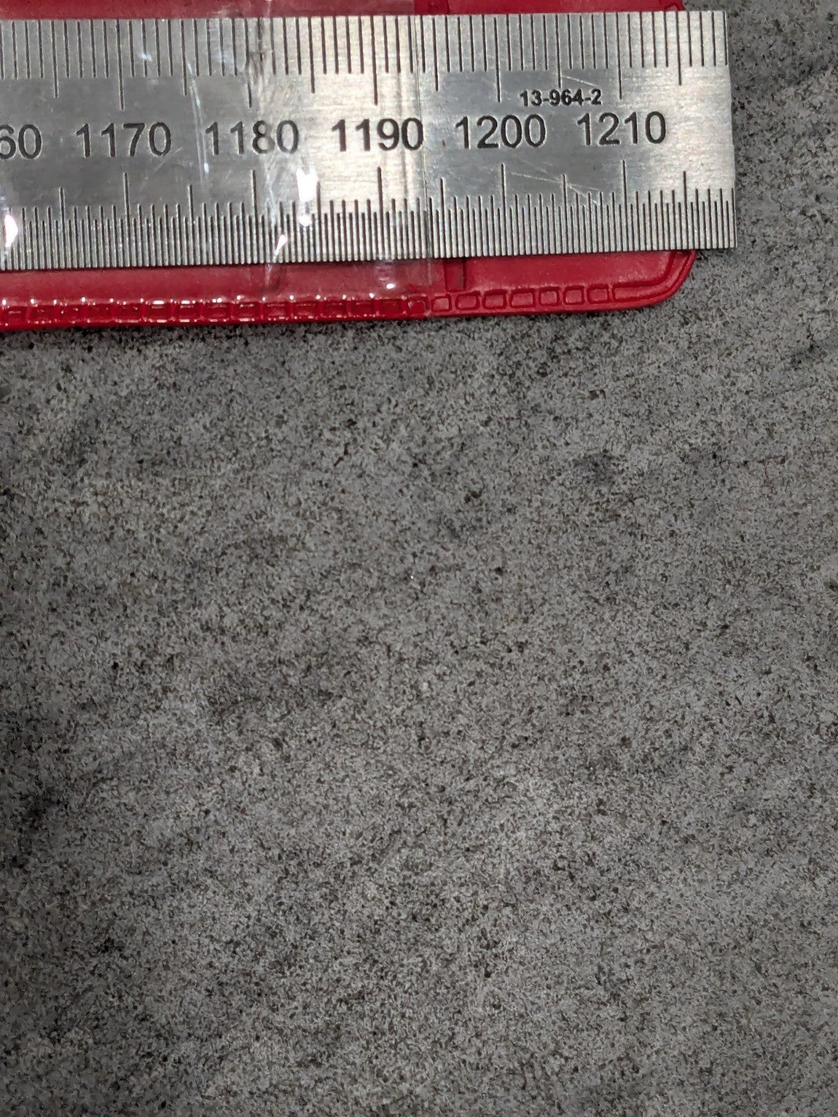 SPI Steel Rule: 48" OAL, Metric Graduation, Flexible, 3/4" OAW 13-964-2