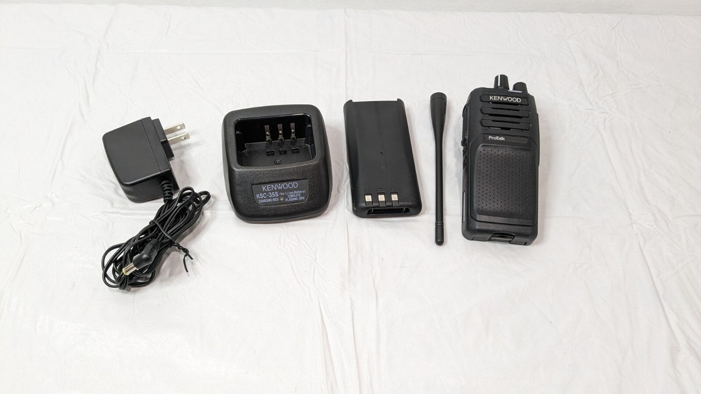 Kenwood ProTalk UHF Two-Way Portable Radio W/O Speaker Microphone NX-P1300 AU K