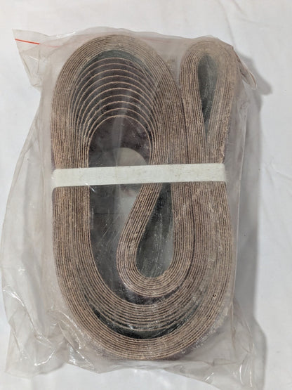 Tru-Maxx Abrasive Belt: 2" Wide, 48" OAL, 80 Grit, Aluminum Oxide Qty