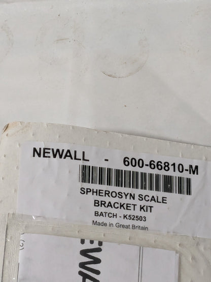 Newall Scale Mounting Bracket Kit for Spherosyn Encoders 600-66810M
