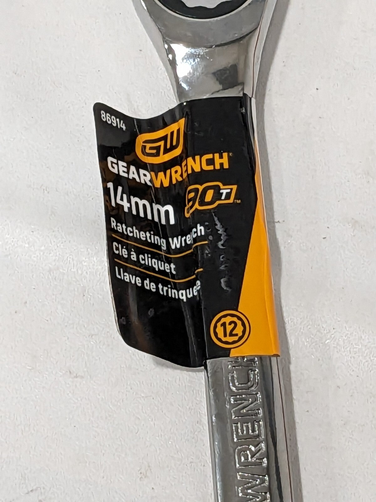 GEARWRENCH Combination Wrench: 14.00 mm Head Size 86914