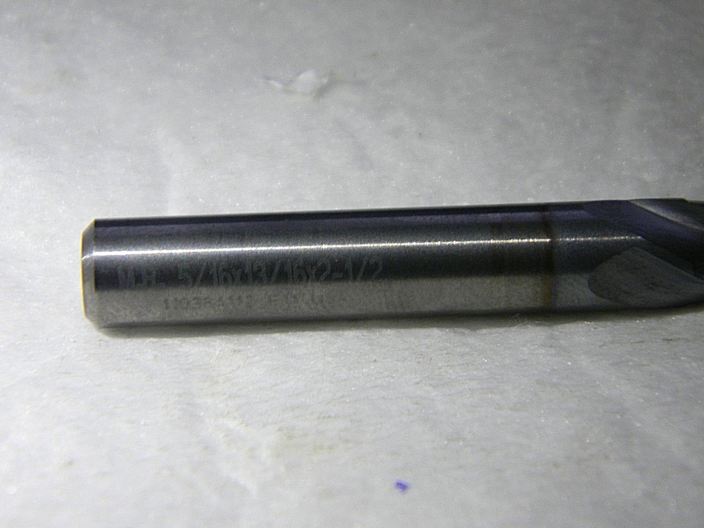 Metal Removal 5/16" x 5/16" x 13/16" x 2-1/2" 4-Fl Ball Nose End Mill M32655