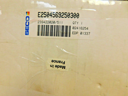 Seco CAT50 Face Mill Holder EPB 123.698 mm Body Diam E2504569250300 02416254