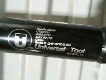 UNIVERSAL TOOL Pneumatic Scaling Hammer 4,600 BPM 1-1/8" Long Stroke UT8630
