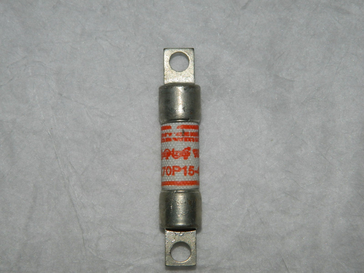FERRAZ SHAWMUT  Blade Fast-Acting Fuse: 15 A, 14.2 mm Dia A70P15-4