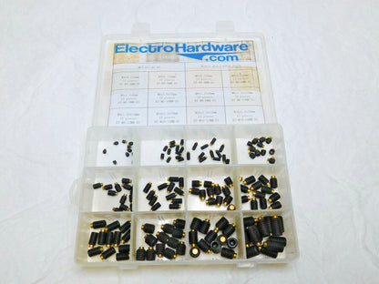 Electro Hardware 144 PCS Alloy Steel Set Screw M4x0.70 to M10x1.50 MET-SET-BT-AS