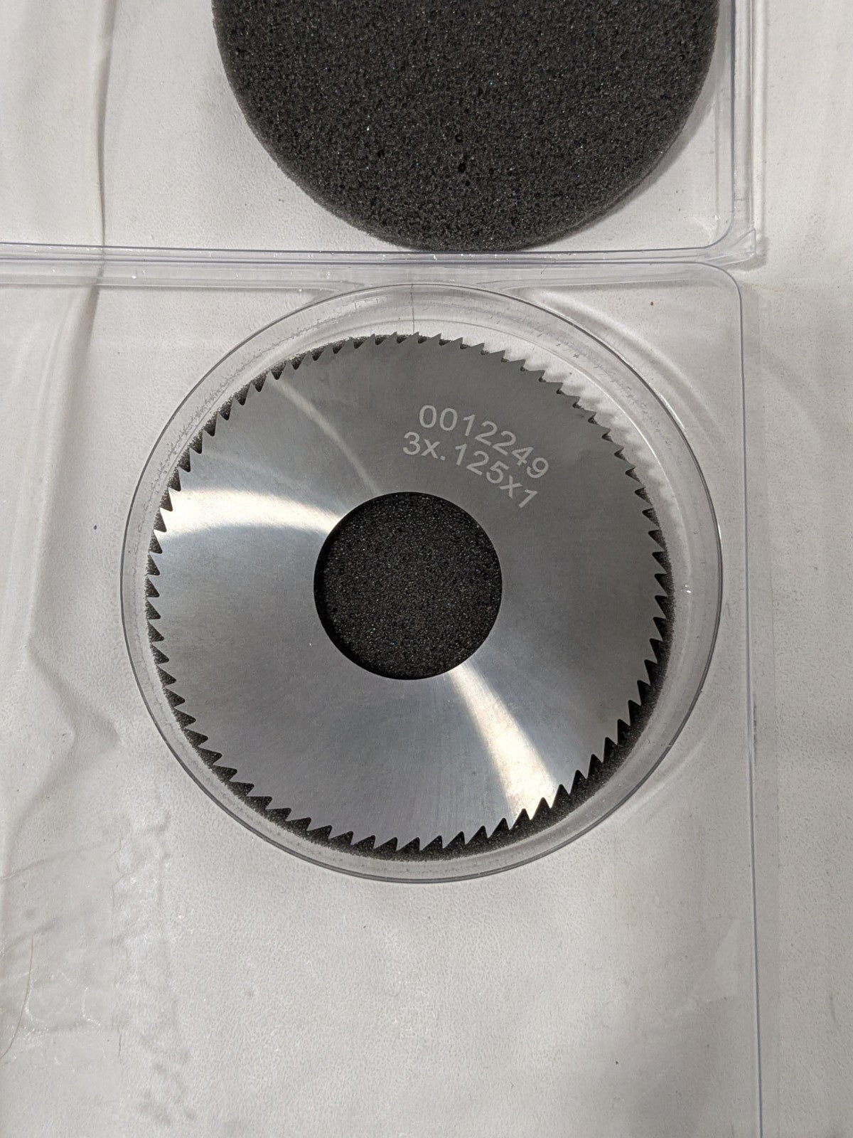 Slitting & Slotting Saw: 3" Dia, 1/8" Thick, 1" Arbor Hole, 72 Tooth X7D125