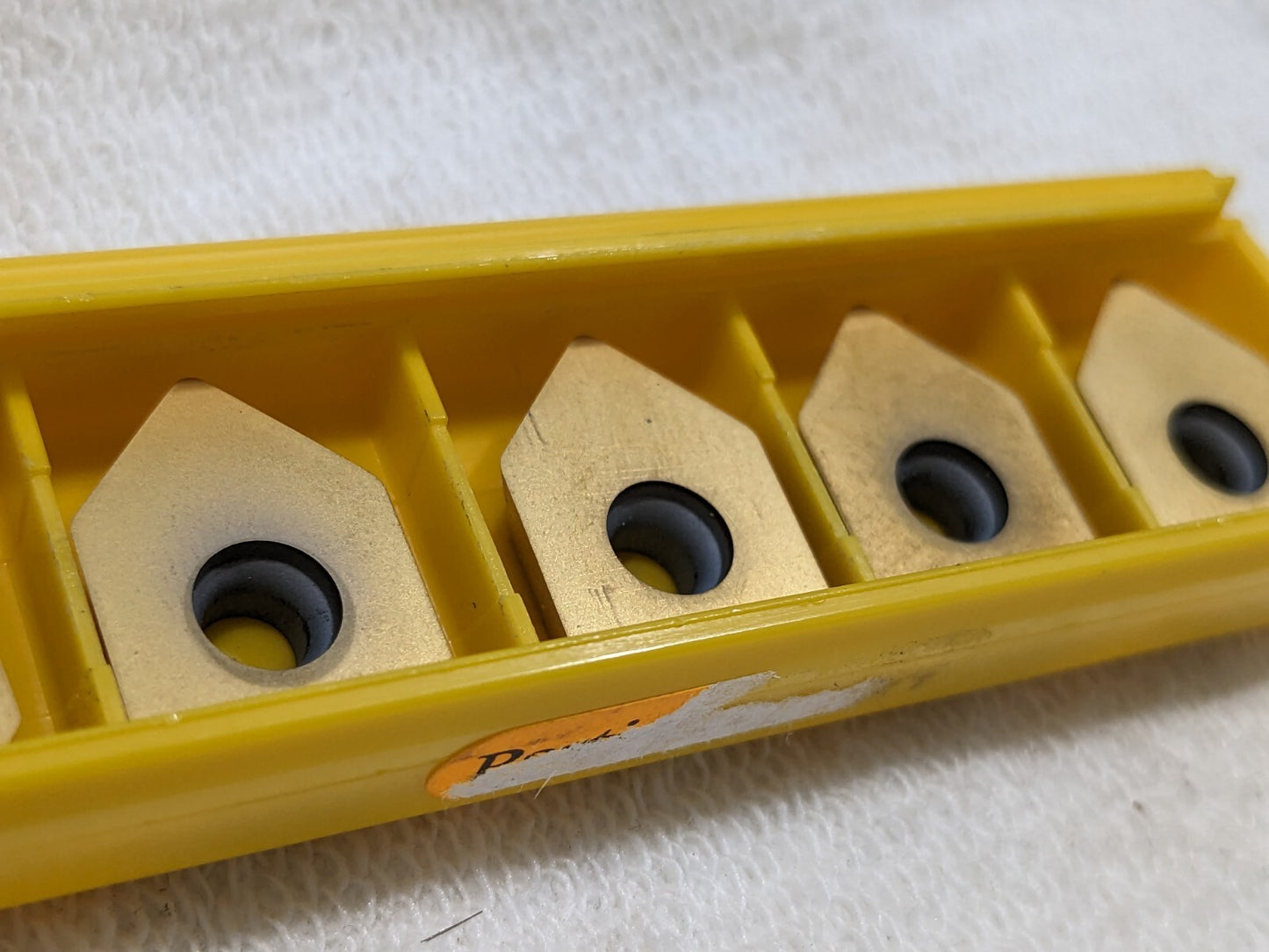 KENNAMETAL Milling Insert 5pc: SECW1404AEENGNW KC725M 1990689