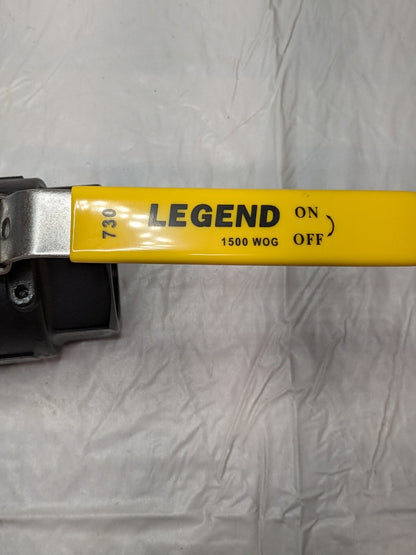 Legend Full Port Manual Ball Valve: 2" Pipe, Full Port 113-228