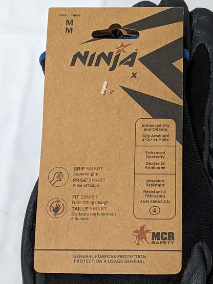 MCR Nitrile Coated Nylon General Protection Work Gloves Size M 10 pack N9674M