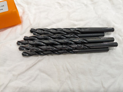 HERTEL Jobber Drill 8pk: 6.00 mm Dia, 118 deg Point HSS C.402.0600