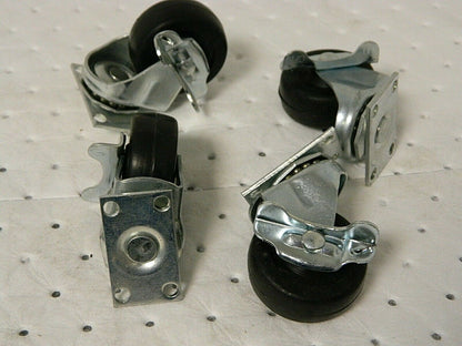 E.R. Wagner Top Plate Mount Swivel Caster 2"x13/16"x2-5/8" QTY 4 9F4852004000292