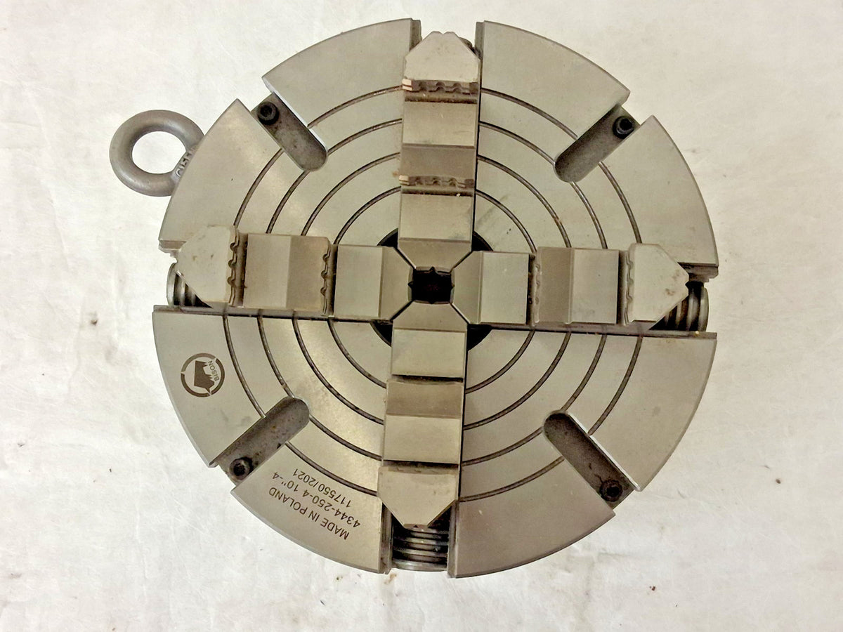 Bison Manual Lathe Chuck 10" 4 Jaw Independent 7-853-1034